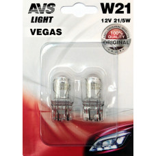Лампа AVS Vegas в блистере 12V. W21/5W (W3x16q) (2 шт.) 