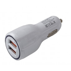 USB автомобильное зарядное устройство AVS 2 порта UC-123 Quick Charge (2,4А)