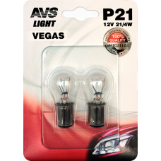 Лампа AVS Vegas в блистере 12V. 21W (BAU15S) (2 шт.)