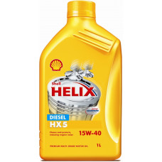 Минеральное масло Shell Helix Diesel HX5 15W-40 1л