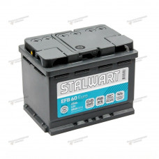 Автомобильный аккумулятор STALWART EFB 6СТ-60 (прям.)