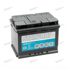 Автомобильный аккумулятор STALWART EFB 6СТ-65 (прям.)