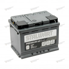 Автомобильный аккумулятор STALWART Premium 6СТ-60 (прям.)