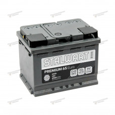 Автомобильный аккумулятор STALWART Premium 6СТ-65 (прям.)
