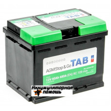 TAB AGM Stop&Go 6СТ-60.0