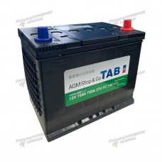 Автомобильный аккумулятор TAB AGM Stop&Go 6СТ-75 (57029) (обр.)