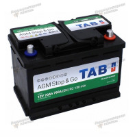 Автомобильный аккумулятор TAB AGM Stop&Go 6СТ-70 (обр.)