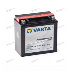 Аккумулятор VARTA POWERSPORTS 12V/14Ач (YTX16-BS) AGM