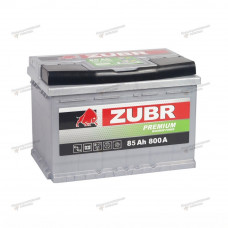 Автомобильный аккумулятор ZUBR Premium 85 (прям.)